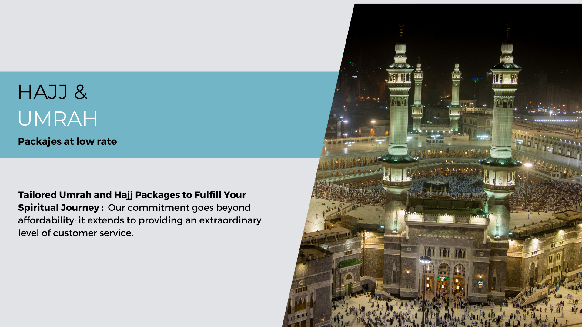 Hajj and Umrah Package at Low Price Hajj 2024 Packages